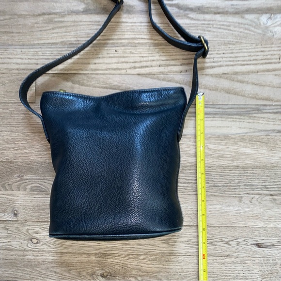 Coach Sonoma Pebbled Black Leather Shoulder Bag J7M-4907 - Picture 13 of 15